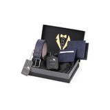 Polo Air Erkek Damat Çeyiz Seti, Cüzdan, Kartlık, Kemer, Parfüm, Lacivert
