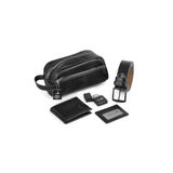 Polo Air Erkek El Çantası, Cüzdan, Kemer, Kartlık, Çakmak Set, Siyah, Tek Ebat