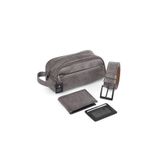 Polo Air Erkek El Çantası, Cüzdan, Kemer, Kartlık Set, Gri