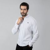 Polo Air Erkek Gömlek Slimfit Likralı Kumaş Uzun Kol PA-180 - 001-Beyaz