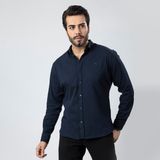 Polo Air Erkek Gömlek Slimfit Likralı Kumaş Uzun Kol PA-180 - 02L-Lacivert