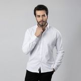 Polo Air Erkek Uzun Kol Gömlek Slimfit Likralı Kumaş PA-179 - 001-Beyaz