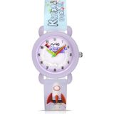 Polo Air Figürlü Renkli Kız Çocuk Kol Saati CK-0021C - Lila