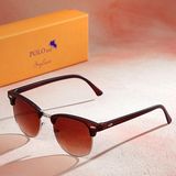 Polo Air Kadın Güneş Gözlüğü PLG-2076C UV 400 Filtreli Siyah Çerçeve ile Şık Tasarım - Gümüş - Kahverengi