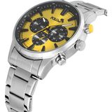 Polo Air Klasik Metal Erkek Kol Saati Gümüş Sarı Renk PL-0975E4X - Gümüş - Altın