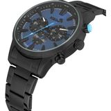 Polo Air Klasik Metal Erkek Kol Saati Siyah Lacivert Renk PL-0976E2X - Lacivert - Siyah