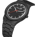 Polo Air Klasik Metal Kordon Erkek Kol Saati Siyah Renk PL-0915E1X - Mat Siyah