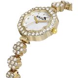 Polo Air Lüx Taşlı Vintage Kadın Kol Saati Gold PL-1500B1X - Altın