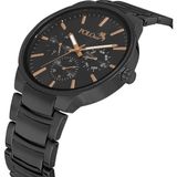 Polo Air Metal Kordon Erkek Kol Saati Siyah Bakır Renk PL-0966E3X - Bakır - Siyah
