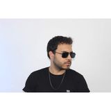 Polo Black PB8143 56 19 140 C6 Polarized Erkek Güneş Gözlüğü - Füme