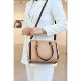 Polo Club Kadın Polo 4 Bölmeli Zincir Detaylı Uzun Çapraz Askılı & El Çantası - 24 x 19 cm - Bej