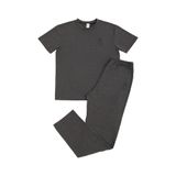 Polo Davin Club Erkek Pijama Takımı Gri