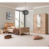 Polo Genç Odası - 3 Kapaklı Dolap, Karyola, Komodin
