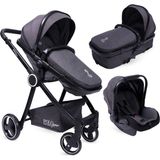 Polo Junior Royal Crown Travel Sistem Bebek Arabası - Füme