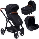 Polo Junior Royal Crown Travel Sistem Bebek Arabası - Siyah