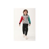 Polo Kids MICKEY MOUSE ERKEK ÇOCUK EŞOFMAN TAKIMI, 7-8 Yaş, D4818-3, GRİ MELANJ, erkek-çocuk