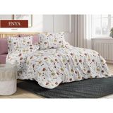 Polo Life Enya Kiremit Tek Kişilik Nevresim Takımı - Renkli - 160 x 220 cm