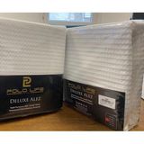 Polo Life Jakarlı Örme Kumaş Deluxe Full Lastikli Sıvı Geçirmez Tek Kişilik Alez (100X200) - 100 x 200 cm - Beyaz