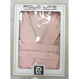 Polo Life Kutulu Bamboo Tek Bornoz Şalyaka-Pembe (XL Beden)