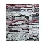 Polo Life Savan 4m2 Pamuklu Lastiksiz Halı Ört, Çok Amaçlı, Piknik Ört (170x245)-Taş Desen Bordo