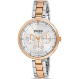 Polo Louis 1102 Kadın Kol Saati - Gümüş - Rose