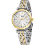 Polo Louis 1121 Kadın Kol Saati - Altın - Gümüş