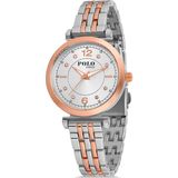 Polo Louis 1121 Kadın Kol Saati - Rose - Gri