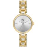 Polo Louis 2272 Metal Bayan Kol Saati - Altın - Beyaz
