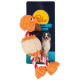 Polo Peluş İp Ayaklı Tavuk 3 Renk Köpek Oyuncağı 28 Cm