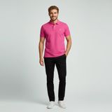 Polo Ralph Lauren 710937293033 Erkek Polo Yaka Pembe Tişört