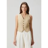 Polo Ralph Lauren Camel Yelek - Krem - 4