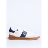 Polo Ralph Lauren Kırık Beyaz - Lacivert Erkek Günlük Ayakkabı Hrt Aera Pp-Sneakers-Low Top Lace