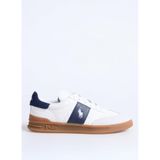 Polo Ralph Lauren Kırık Beyaz - Lacivert Günlük Ayakkabı Hrt Aera Pp-Sneakers-Low Top Lace, 42, 5003327661, Kırık Beyaz - Lacivert, Erkek