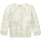Polo Ralph Lauren Naturel Kız Bebek Triko Hırka - 6 Ay