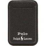 Polo Ralph Lauren Siyah Erkek Deri Kartlık - Standart
