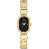 Polo Rucci 6078 Metal Bayan Kol Saati - Altın - Siyah