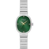 Polo Rucci 6082 Metal Bayan Kol Saati - Beyaz - Yeşil