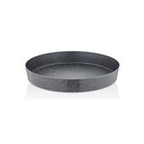 Polo Shef Gri 36 cm Granit Fırın Tepsisi