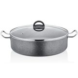 Polo Shef Megatron Granit 40 cm Basık Tencere