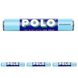Polo Spearmint Yeşil Naneli Delikli Şekerleme, 34 g (4 paketi)