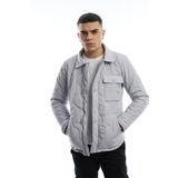 Polo State Erkek Regular Fit Kapitone Mont Gri