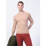 Polo Studio X Fabrika V Yaka Slim Fit Taba Erkek Kazak LOMBARD M