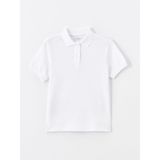Polo Yaka Kız Çocuk Tişört (W5) - Black - 12 - 13 Yaş