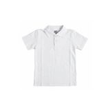 Polo Yaka Tişört Alm Kısa Kol 6-16 Yaş Çocuk Beyaz Okul Tişört/t-shirt