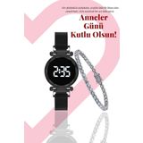 Polo55.Sport.1855 Anneler Gününe Özel Hediye Kutulu Su Yolu Bileklik Saat Seti