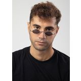 polo55.sport.1855 Minimal Retro Metal Elips Çerçeve Erkek Güneş Gözlüğü