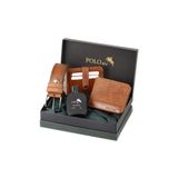 Poloair Kutulu Spor Erkek Cüzdan Kemer Kartlık Parfüm Seti