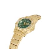 Poloair Romen Rakamlı Vintage Kadın Kol Saati Gold Yeşil PL-1502B3x