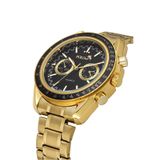 Poloair Spor Kasa Erkek Kol Saati Gold Siyah Renk PL-0991E4x