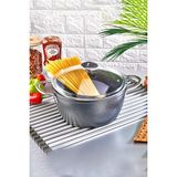 Polochef Galaksi Granit Derin Tencere 24 cm Siyah